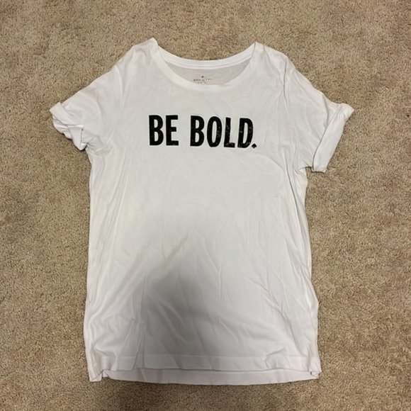 Be Bold Kate Spade T-shirt X-Small - Picture 3 of 5
